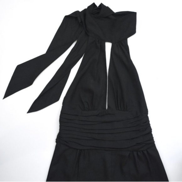 Bebe scarf tie jumpsuit - Picture 3 of 5